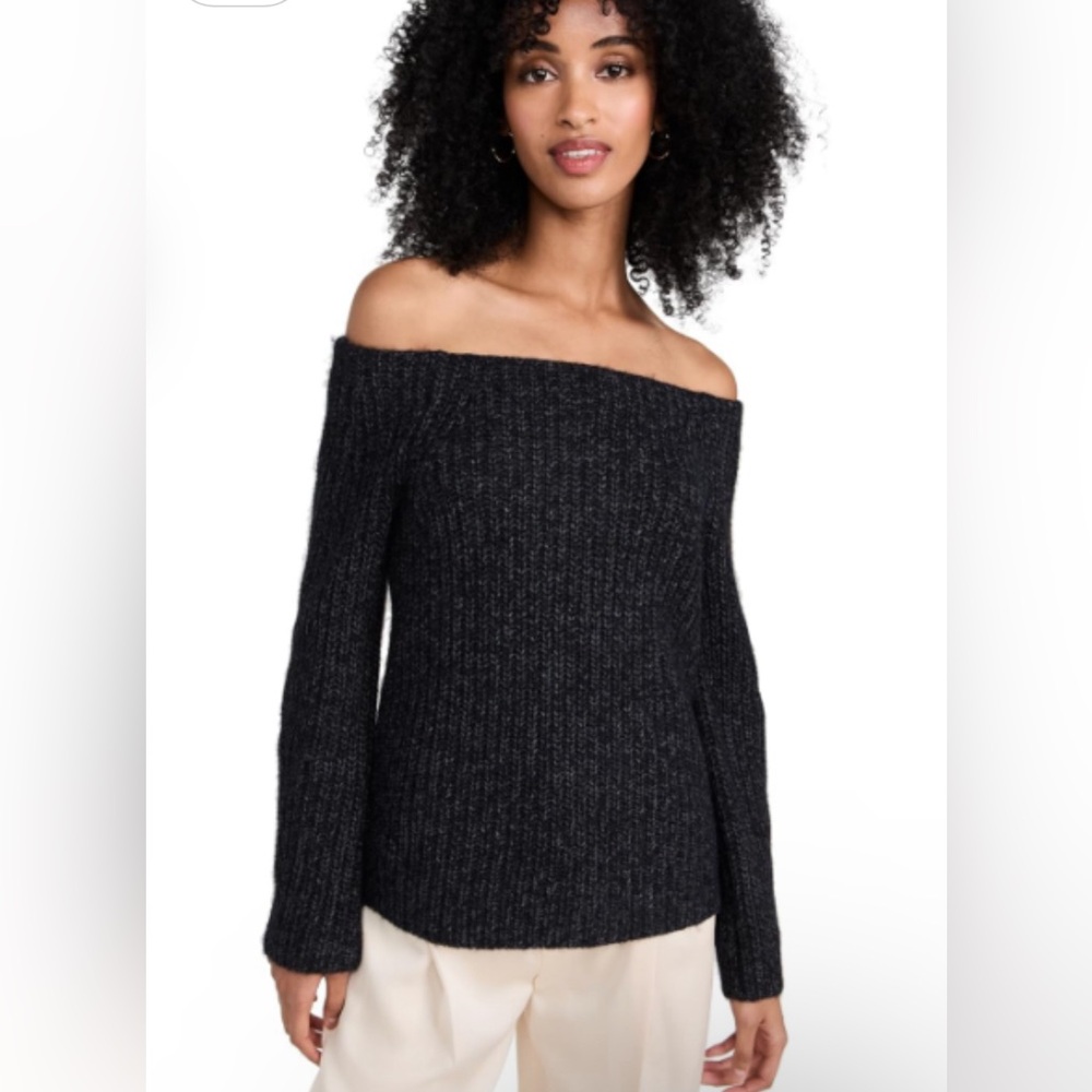 Vince Women's Marl Off Shoulder Sweater